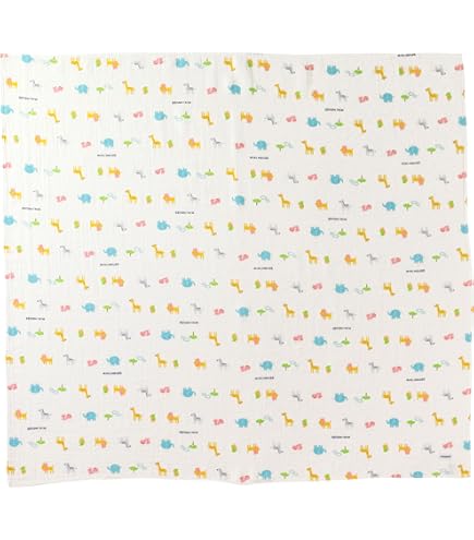 ミキハウス コットンブランケット 90×115cm Amazon.co.jp: [ミキハウス] コットンブランケット ブランケット